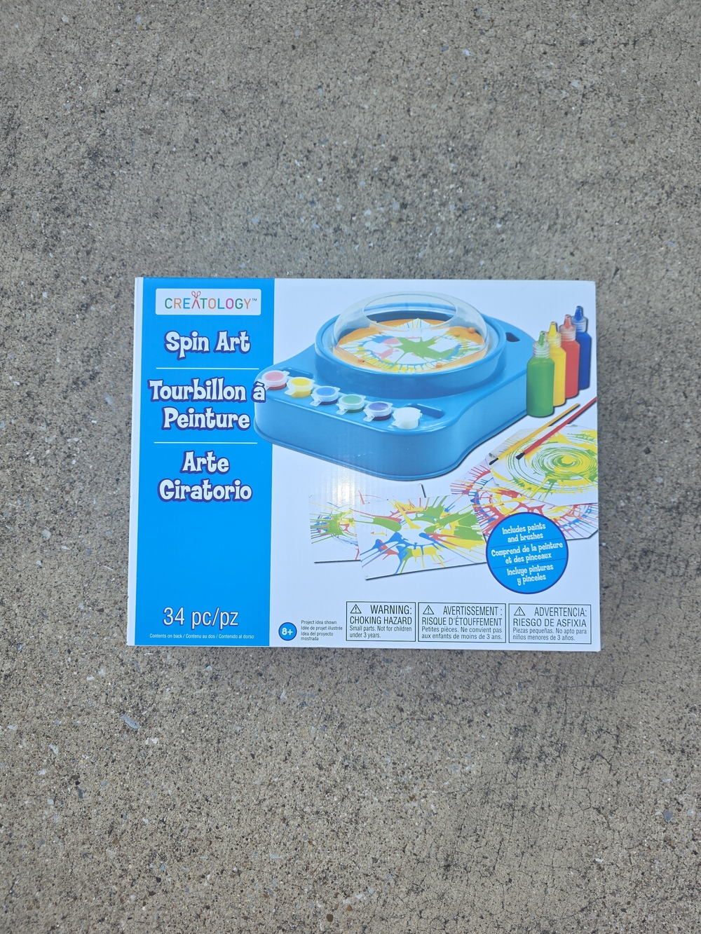 Creatology Spin Art Kit in Bright Teal